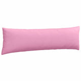 Sofa Pillows 2 pcs Pink 145 x 40 cm Fabric 42013840