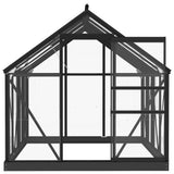 Glass Greenhouse Anthracite 155x200.5x191 cm Aluminium 3082334