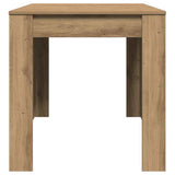 Dining Table Artisan Oak 140x74.5x76 cm Engineered Wood 856573