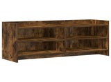 TV Cabinet 100 x 33 x 47 cm Smoked Oak Engineered Wood 8011223