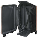 Suitcase Folding Rose gold 50 x 30 x 76 cm ABS Plastic 42006240