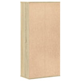 Bookcase Sonoma Oak 50x25x105 cm Engineered Wood 852791