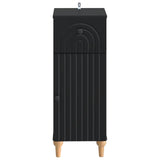 Bathroom Storage Cainet ALKMAAR Black 30 x 31 x 80 cm 896166