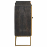 Sideboard Brass 105 x 30 x 70 cm 42020072