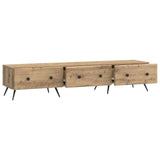 TV Cabinet Artisan Oak 147 x 34.5 x 30 cm Engineered Wood 895634