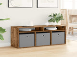 Lowboard with Drawer Old Wood 102 x 32 x 48.5 cm 8000594