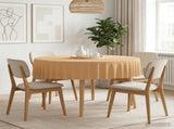Table Cloth 5 pcs Round Beige 160 cm 42040495