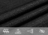 Sunshade Sail 160 g/m Triangular Black 5x7x7 m HDPE 311759