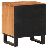 Bedside Cabinet 40x34x46 cm Solid Wood Acacia 377418