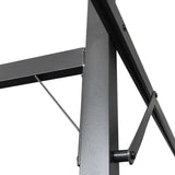 Pergola with Retractable Roof Taupe 295x292x230 cm 360115