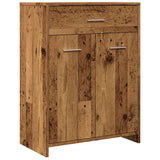 Bathroom Cabinet Old Wood 60x33x80 cm Engineered Wood 856287