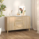 Sideboard Sonoma Oak 100x36x60 cm Engineered Wood 812513
