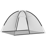 Mosquito Net Mongolia with Doors 220 Mesh Black 200x180x135 cm 4010044