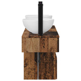 Bathroom Furniture Set 3 pcs Old Wood Engineered Wood 3405585