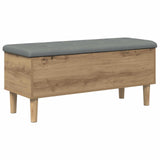 Storage Bench with Cushion Artisan Oak 102 x 42 x 46 cm 8017750