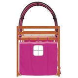 Bunk Bed without Mattress Pink 80x200 cm Solid Wood Pine 3284014