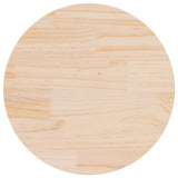 Table Top Round 60x3 cm Solid Wood Pine 833664