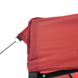 Foldable Party Tent Pop-Up Burgundy 440x292x315 cm 4004963