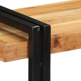 Wall Shelf 90x33x45 cm Solid Wood Acacia 4017487