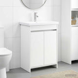 Bathroom Furniture Set White 81 x 40 x 84.5 cm Engineered Wood 3404282