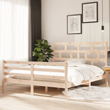 3101293 Bed Frame without Mattress Solid Wood 160x200 cm