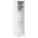 Wardrobe White 50x50x200 cm Engineered Wood 3307783