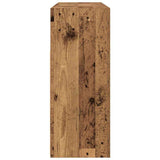 Sideboard Old Wood 116 x 30 x 75 cm Engineered Wood 3333883