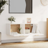 Wall Cabinet White 100x36.5x35 cm Engineered Wood 812942