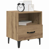 Bedside Cabinet with Drawer 2 pcs Artisan Oak 40 x 35 x 47.5 cm 880600