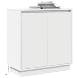 LED Sideboard for White 71 x 34.5 x 75 cm Engineered Wood 869642