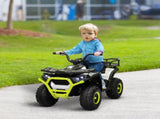 12V Kids Electric Ride on ATV, Battery-Powered Quad Bike w/ Spring Suspension, Forward Backward, T3398P348456