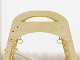 6 in 1 Kids Climbing Frame with Slide, Monkey Bars, Gymnastics Rings, Ladder, Climbing Net, for 3-6 T3398P422172