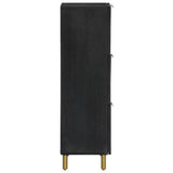 Highboard Black 40x33x110 cm Engineered Wood 4017677