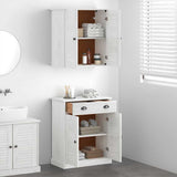 Bathroom Furniture Set VIGO 2 pcs White and Antique White 3328542