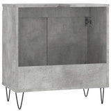 Bathroom Cabinet Concrete Grey 58x33x60 cm Engineered Wood 831584