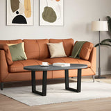 Coffee Table Legs V-Shape 2 pcs Black 60x cm Steel 4012632