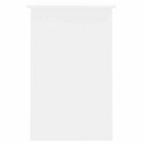801080 Desk White 100x50x76 cm Engineered Wood