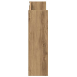 Shoe Cabinet 2 pcs Artisan Oak 81 x 18 x 60 cm Engineered Wood 875025