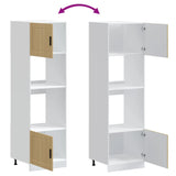 Oven Cabinets 2 pcs Porto Sonoma Oak Engineered Wood 3315054