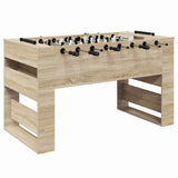 Foosball Table Sonoma Oak 146.5 x 74 x 85 cm Engineered Wood 3378201