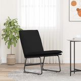 Lounge Chair Black 52x75x76 cm Fabric 351314