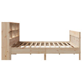 Bed Frame without Mattress 180x200 cm Super King Solid Wood Pine 3323212