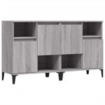 Sideboards 2 pcs Grey Sonoma 60x35x70 cm Engineered Wood 3185733