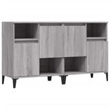 Sideboards 2 pcs Grey Sonoma 60x35x70 cm Engineered Wood 3185733
