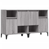 Sideboards 2 pcs Grey Sonoma 60x35x70 cm Engineered Wood 3185733