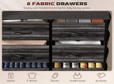 Wood Storage Chest of Drawers 65406453