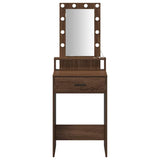 Dressing Table Brown 50 x 41 x 140 cm Engineered Wood 865160
