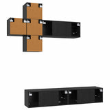 TV Cabinet Set 8 pcs Engineered Wood 3438599