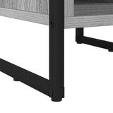 Bedside Table 2 pcs Grey Sonoma 39.5 x 30 x 50 cm 886637