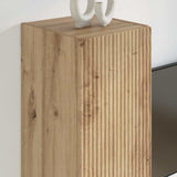 TV Wall Cabinet Artisian Oak 30 x 31 x 60 cm Engineered Wood 892287